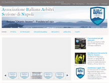 Tablet Screenshot of aianapoli.it